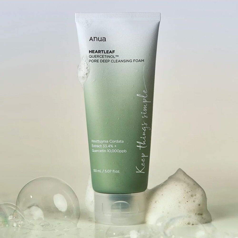 ANUA Heartleaf Quercetinol Pore Deep Cleansing Foam - Image 2