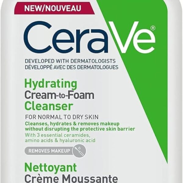 CeraVe Hydrating Cream To Foam Cleanser