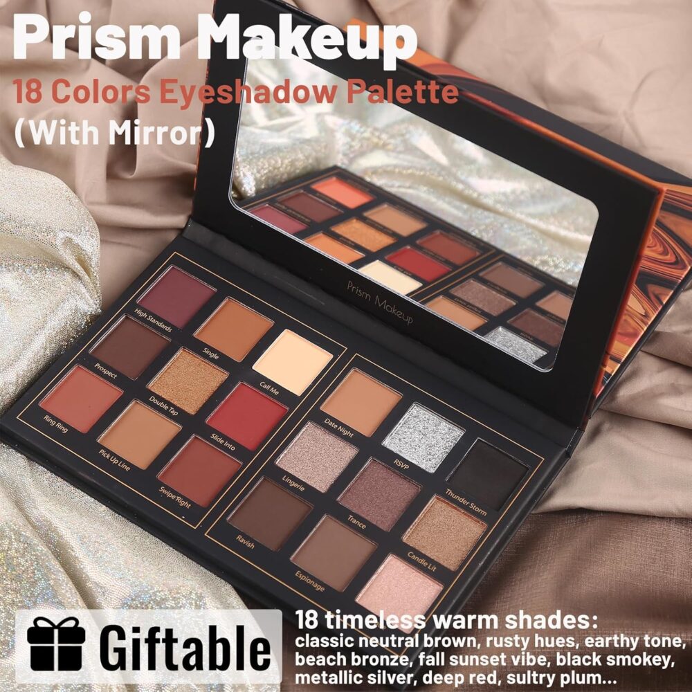 Prism Makeup Highly Pigmented Eye Makeup Palette